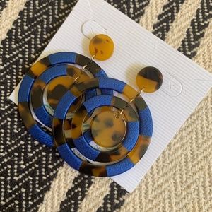 Animal Print Resin Earrings